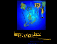 Tablet Screenshot of impressionijazz.com